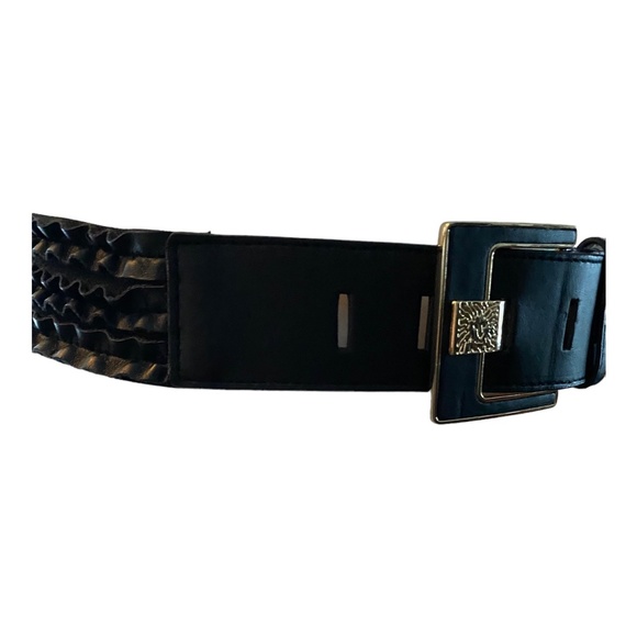 Anne Klein stretchy ruffle belt size M/L - Picture 8 of 14